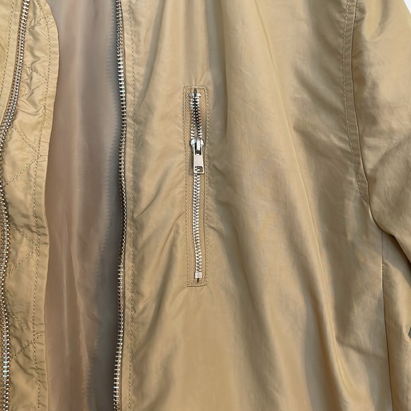 H&M Gold Bomber Jacket - Picture 2 of 5